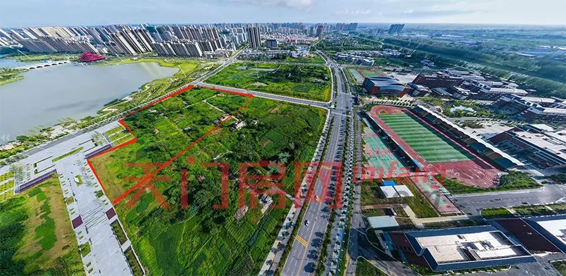 就在实验高中旁！天门北湖这个地块成功出让