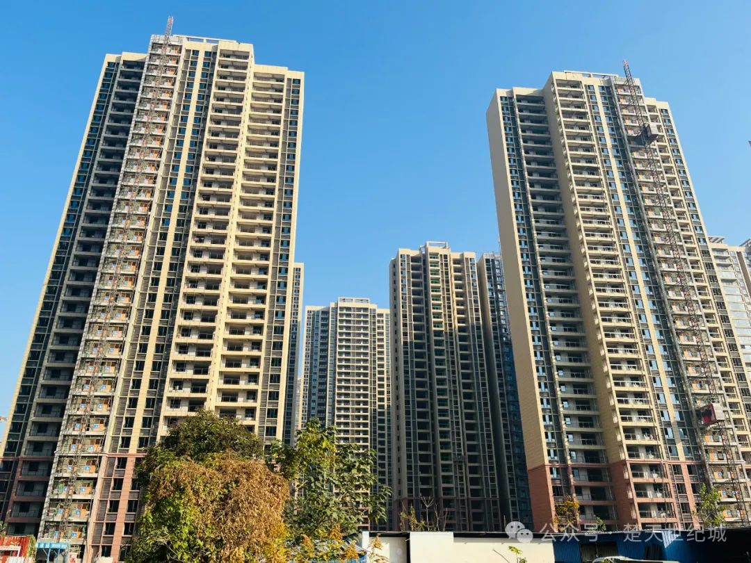 楚天世紀(jì)城二期西區(qū)11月工程進(jìn)度