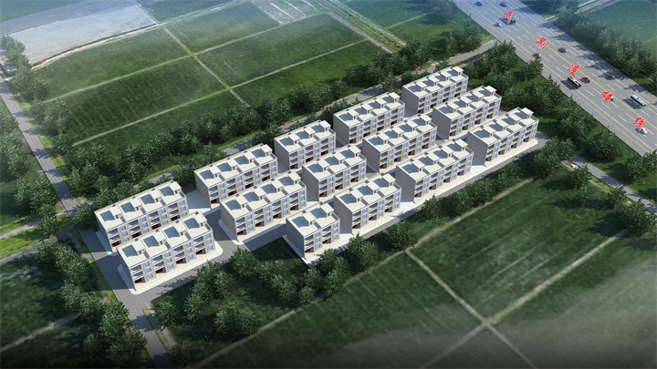 天门市竟陵办事处风波胡社区沿江高铁拆迁安置点规划