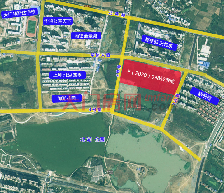 2021年土拍第一锤！北湖再拿地，楼面价约1114元/㎡