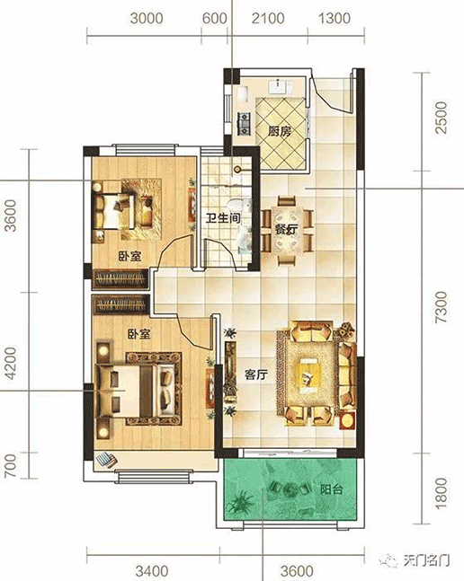 名門：城芯小户型，低总价满足你对繁华的向往