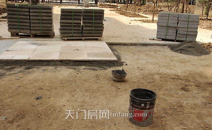 华泰学府春天7月工程进度