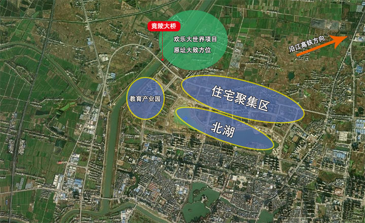 城北片区大型游乐园黄了？官方回复另行选址！