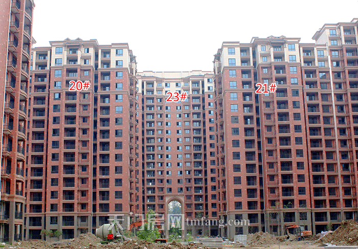 华泰学府春天5月工程进度