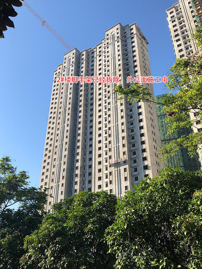 名門8月工程进度：夏末秋初,“家”境渐成