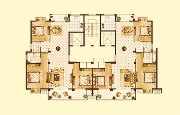 户型鉴赏 | 阔景舒居三房，宽境生活一步到位！