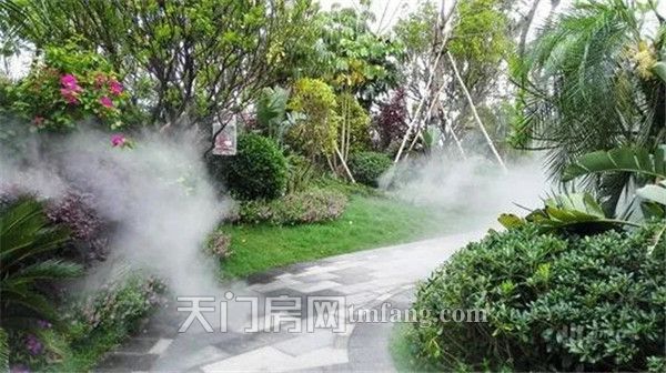 富力院士廷丨智能有氧雾森系统，遇见会“呼吸”的家