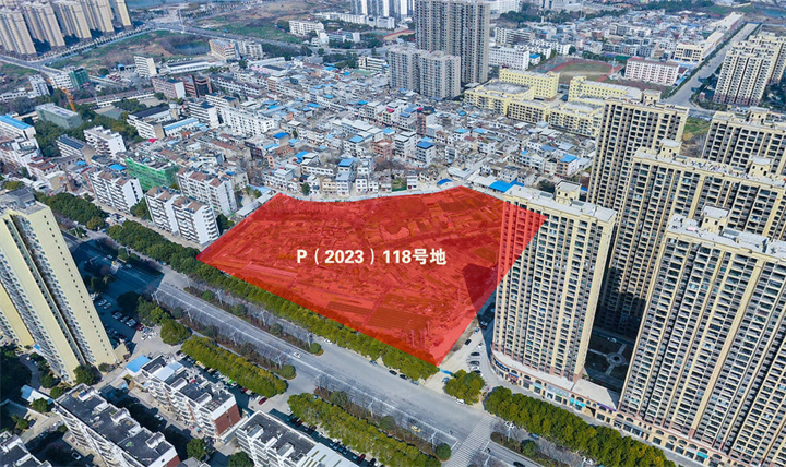 天门万达旁一宗商住地块来了