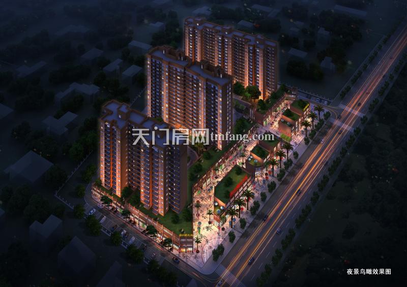 岳口·新天地鸟瞰图