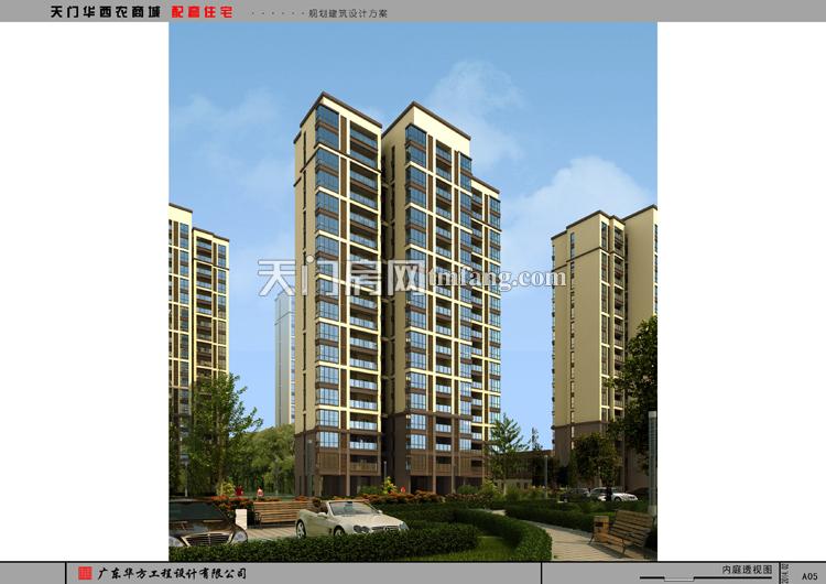 华西（天门）农商城农商城住宅效果图