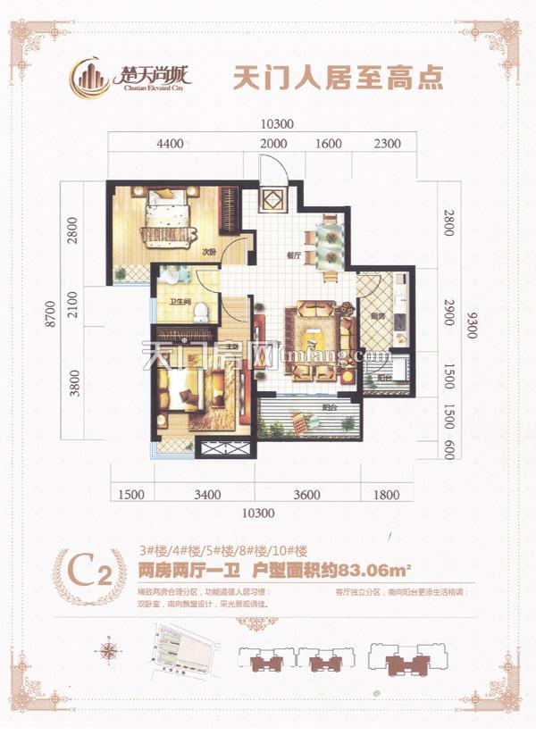 楚天尚城C2户型