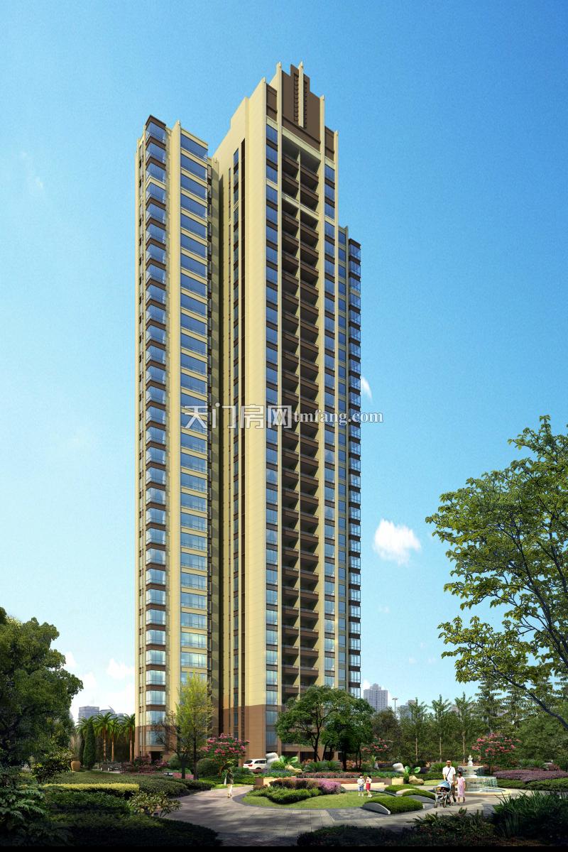 红盾时尚公寓透视图