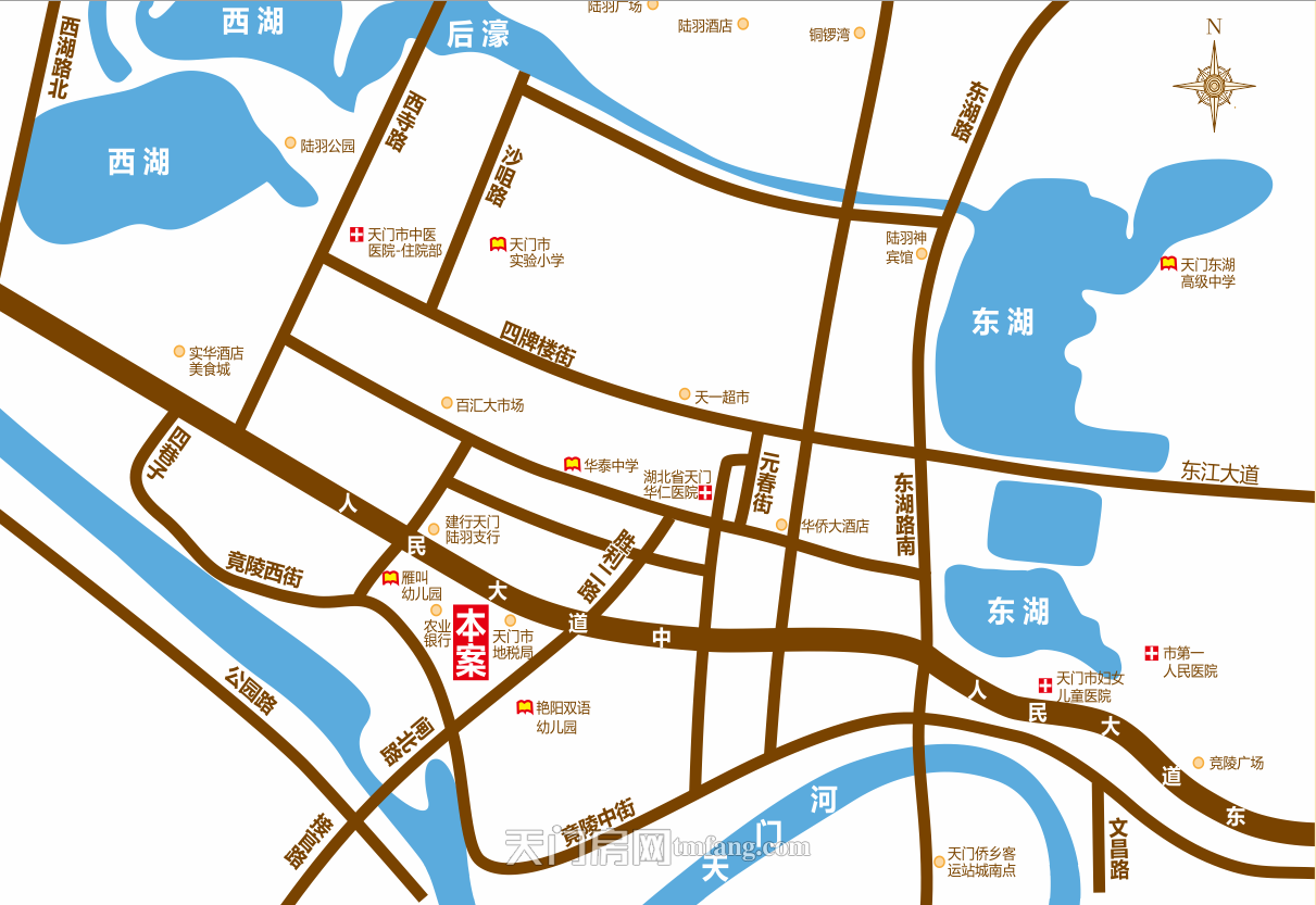 雁叫名苑二期区位图