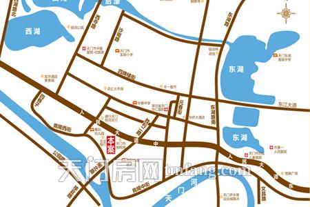 雁叫名苑二期区位图