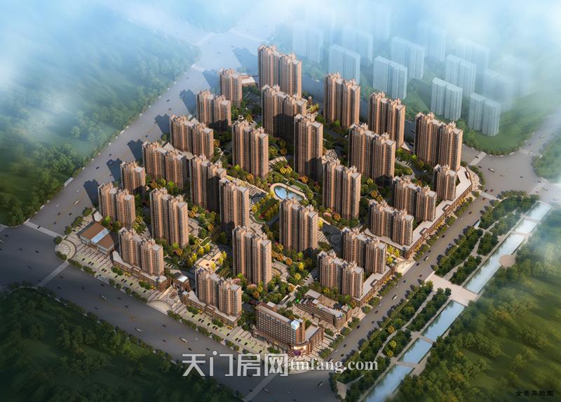 汉旺·世纪城B区效果图