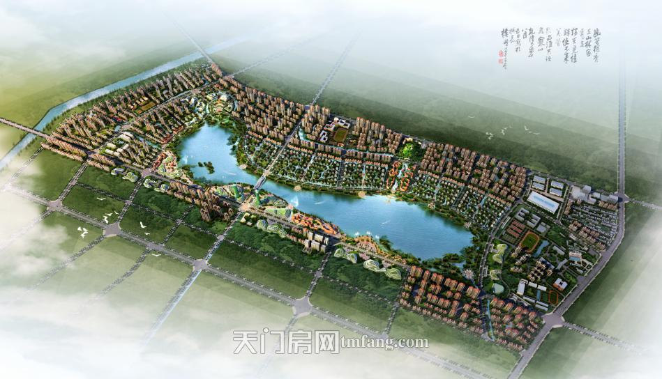 天门碧桂园2期天悦府鸟瞰图