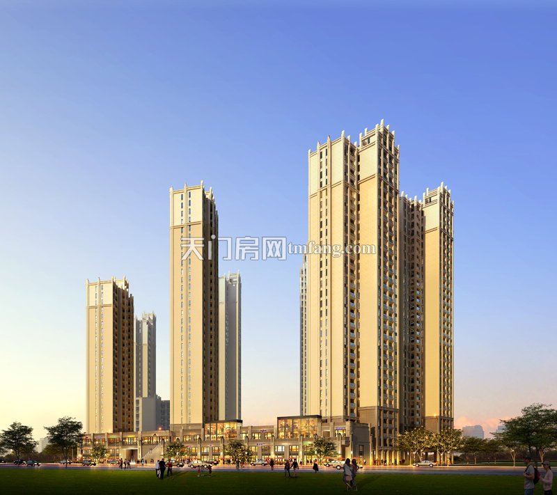 新宇城上城沿街透视图