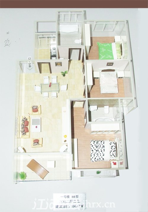 姜店小城户型图