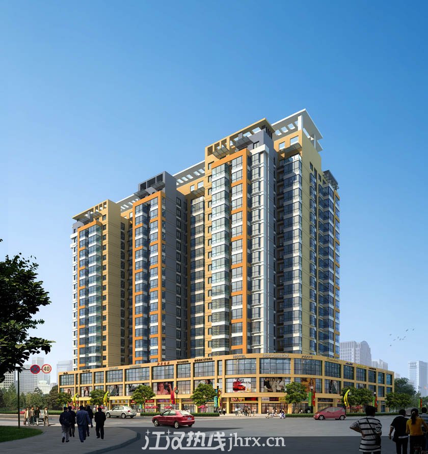 世纪大厦效果图