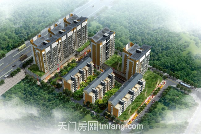 仁信·南洋星城鸟瞰图