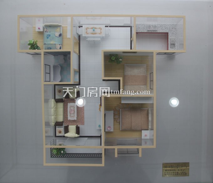 京都1号B户型图