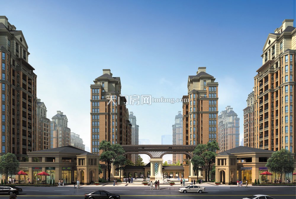 华泰丽晶大门入口