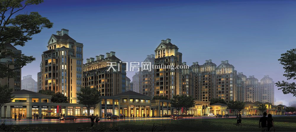 华泰丽晶夜景图