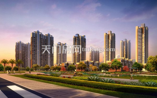 汉旺·世纪城效果图