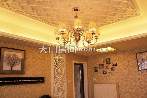 3室2厅2卫--客厅吊灯