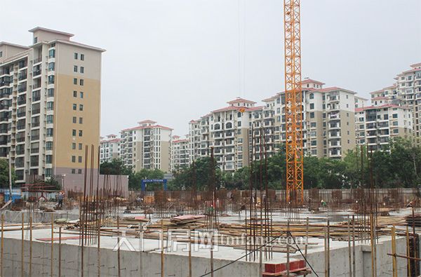 冠南汇侨城玉兰园4#、21#楼6月工程进度