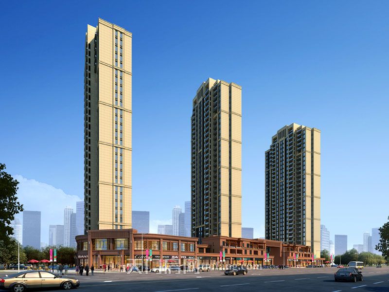 天门状元府效果图