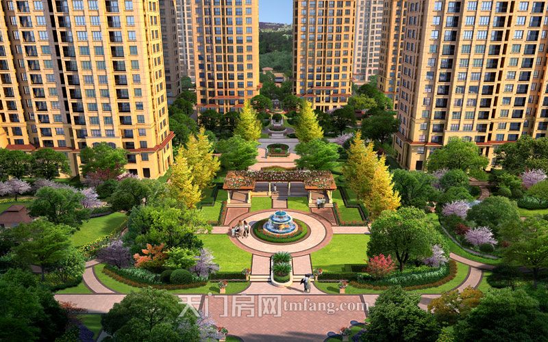 华泰雅苑景观效果图