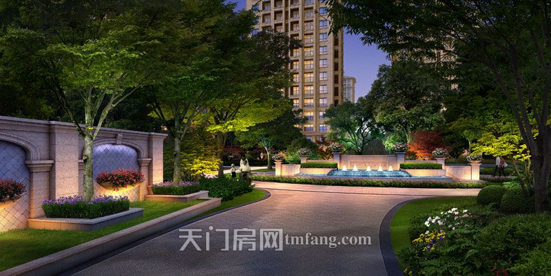 入口景观意向图