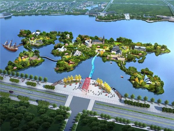 美翻了！亲身见证北湖公园生态施工，大量全新效果图曝光！