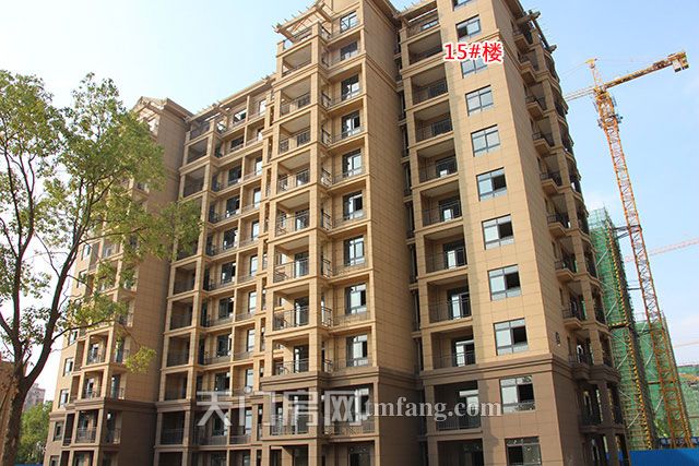 华泰雅苑9月工程进度：一期即将交房