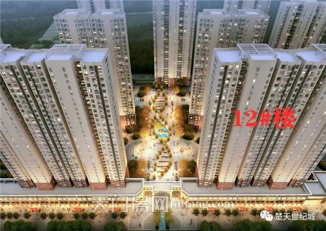 楚天世纪城12#楼正在火热销售中！