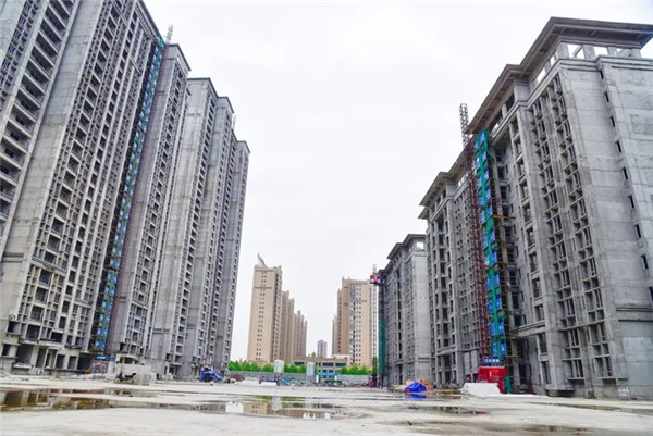 富力院士廷4月工程进度：春风入院，悦见美好新颜