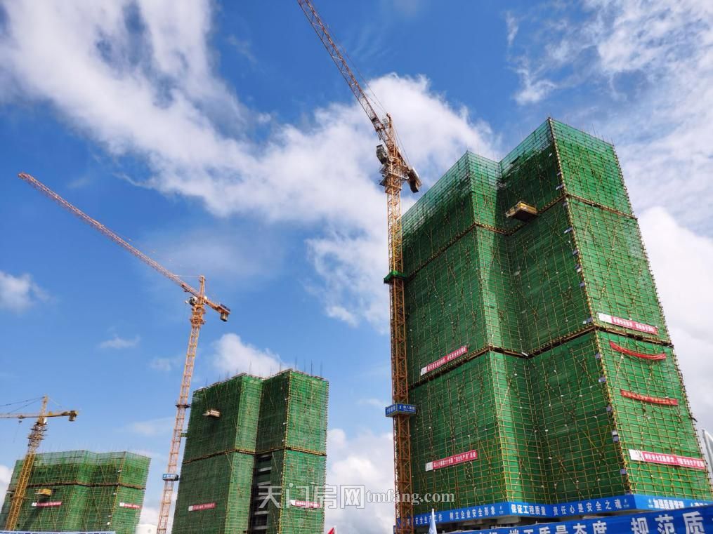 碧桂园左岸新都获天门工地环境管理前5名