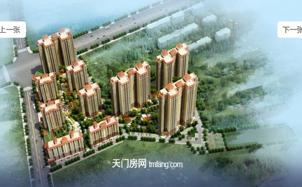 天门新城一期125平米精装三房