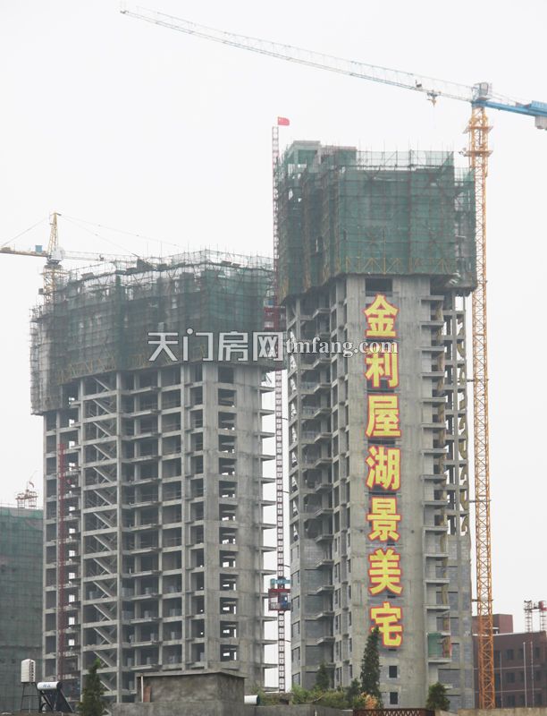 东湖金利屋8月工程进度