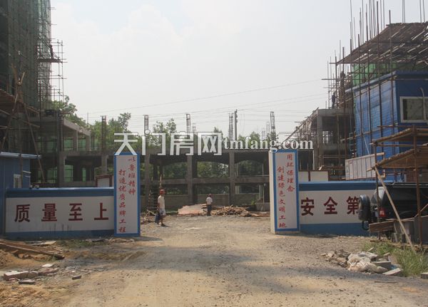 天城明珠8月工程进度