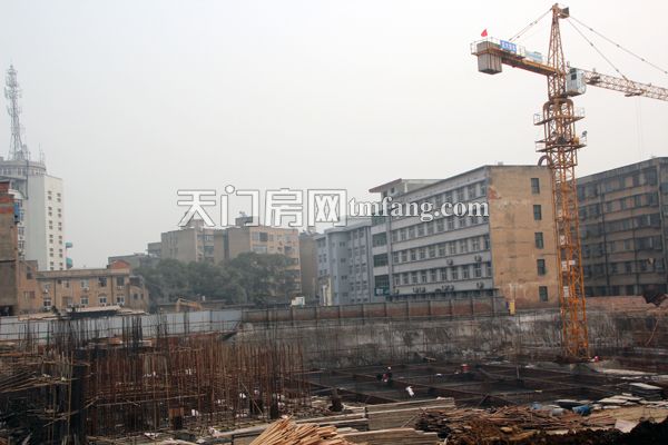 新宇城上城1月工程进度