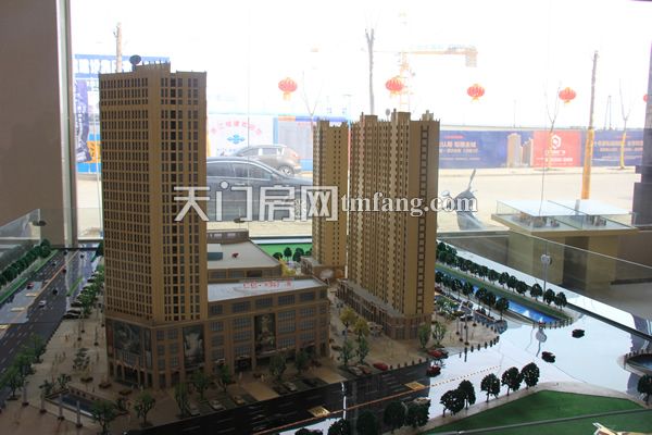 仁信·国际广场的沙盘