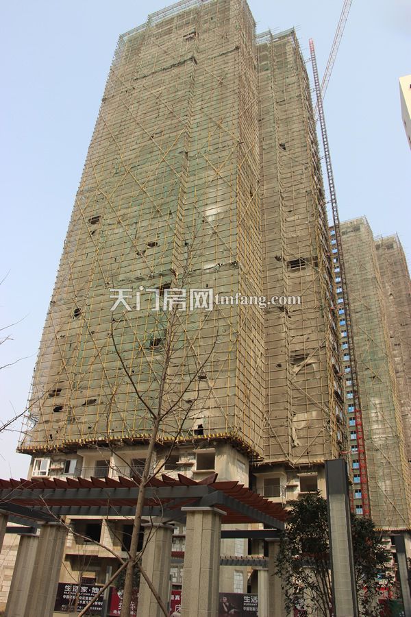 鸿泰世颐公馆项目主体结构已封顶