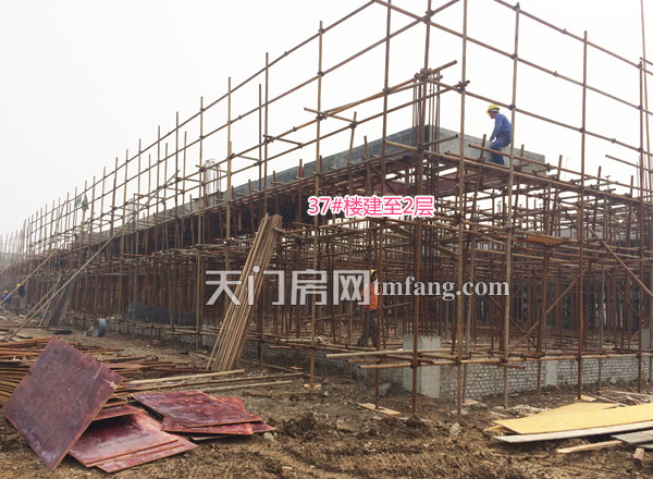 华西农商城5月工程进度：部分楼栋已经封顶