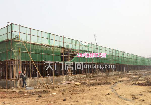 华西农商城5月工程进度：部分楼栋已经封顶