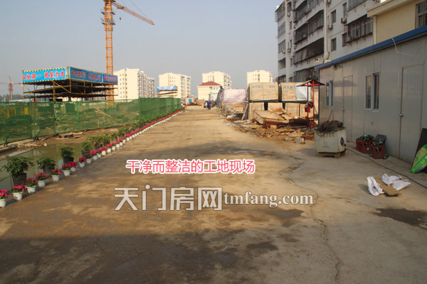 汇金国际5月工程进度：4#5#6#楼都建至10层