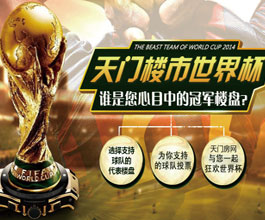 天门楼市世界杯 谁是你心中冠军楼盘？