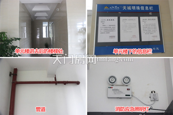 天城明珠单元楼里面的配套设施