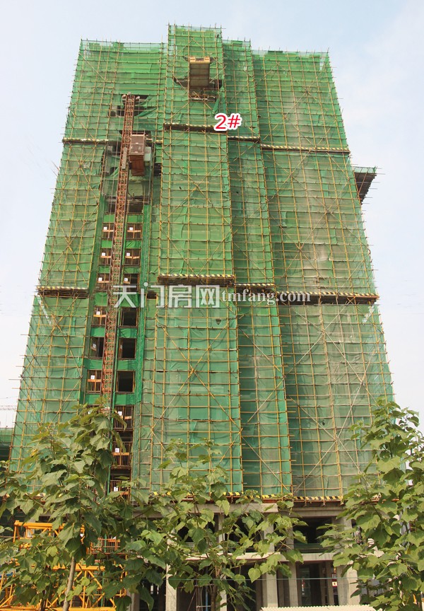 仁信国际公馆8月工程进度2#